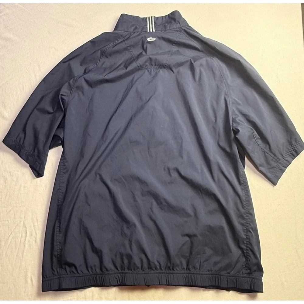 Adidas Dallas Cowboys Golf Windbreaker Mens Large Short Sleeve Pullover-2526